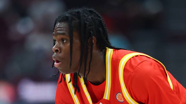 Mar 31, 2026; Glendale, AZ, USA; Jordan Smith Jr (23) during the McDonalds All American Boys Game at Desert Diamond Arena. Mandatory Credit: Mark J. Rebilas-Imagn Images Mar 31, 2026; Glendale, AZ, USA; Jordan Smith Jr (23) during the McDonalds All American Boys Game at Desert Diamond Arena. Mandatory Credit: Mark J. Rebilas-Imagn Images