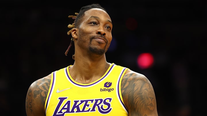 Dwight Howard and Shaquille O'Neal clearly don't like each other. 