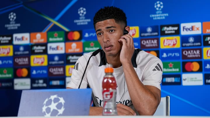 Real Madrid C.F. Training Session And Press Conference - UEFA Champions League 2024/25 Quarter Final