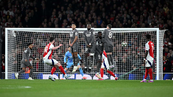 Declan Rice broke open Arsenal's Champions League quarter-final against Real Madrid