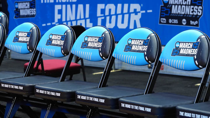 Mar 22, 2026; San Diego, CA, USA; during a second round game of the men's 2026 NCAA Tournament at Viejas Arena. Mandatory Credit: Kirby Lee-Imagn Images