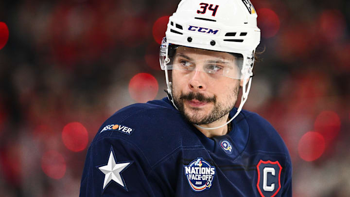 Auston Matthews is set to serve as Team USA's captain at the 2026 Olympics in Milano-Cortina.