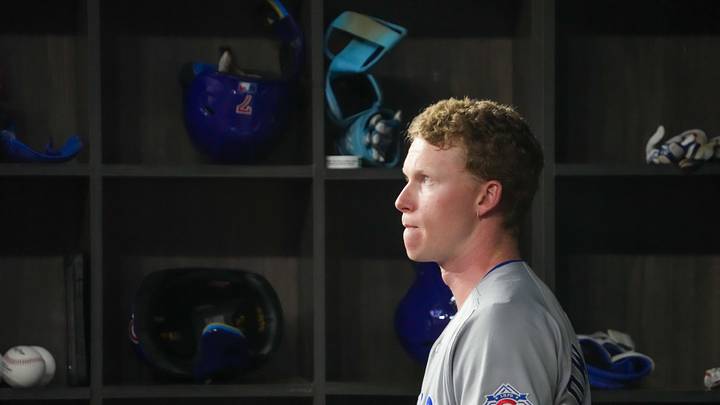 May 8, 2026; Arlington, Texas, USA; Chicago Cubs center fielder Pete Crow-Armstrong (4) stands in the dugout during the fourth inning against the Texas Rangers at Globe Life Field. Mandatory Credit: Raymond Carlin III-Imagn Images May 8, 2026; Arlington, Texas, USA; Chicago Cubs center fielder Pete Crow-Armstrong (4) stands in the dugout during the fourth inning against the Texas Rangers at Globe Life Field. Mandatory Credit: Raymond Carlin III-Imagn Images