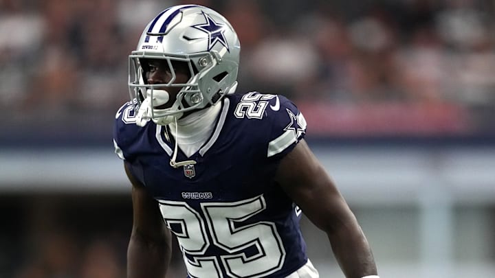 Cornerback Andrew Booth Jr. during a 2024 NFL preseason game between the Dallas Cowboys and Los Angeles Chargers
