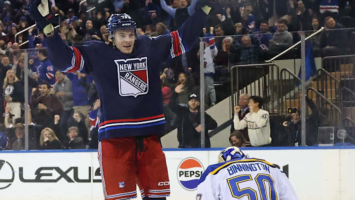 St Louis Blues v New York Rangers