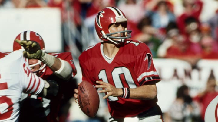 Atlanta Falcons quarterback Steve Bartkowski 