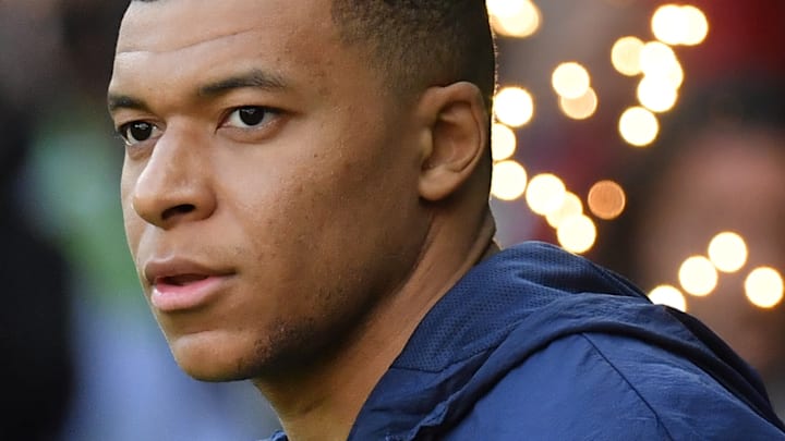 Mbappé con el PSG 