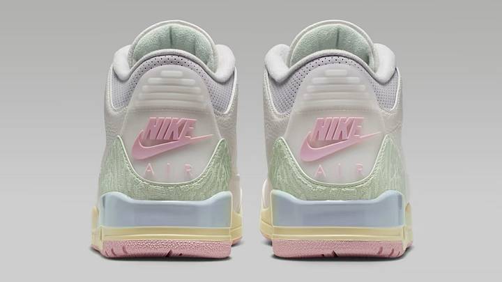 The Air Jordan 3 "Spring Is In The Air" colorway.
