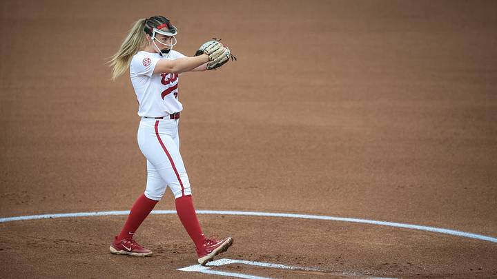 Alabama ace Jocelyn Briski pitches against LSU