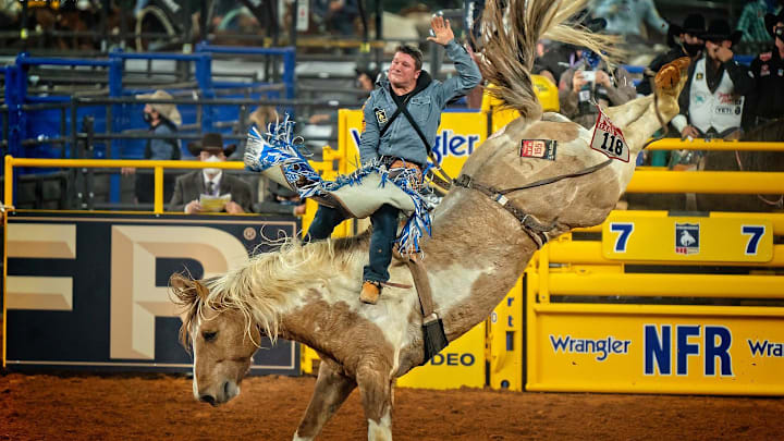 Chad Rutherford at the 2020 NFR