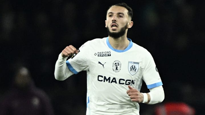 Amine Gouiri a encore marqué sous le maillot de l'OM.