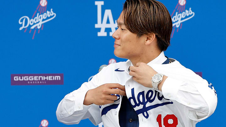 Los Angeles Dodgers Introduce Yoshinobu Yamamoto