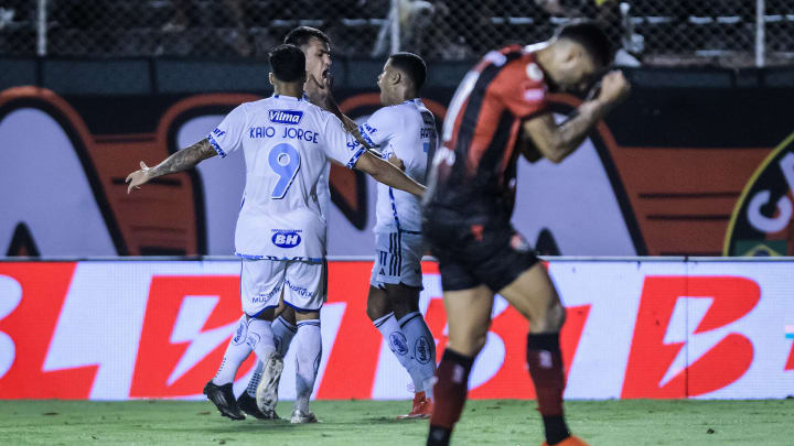 Juan Dinenno chegou a oito gols em 2024 Juan Dinenno chegou a oito gols em 2024