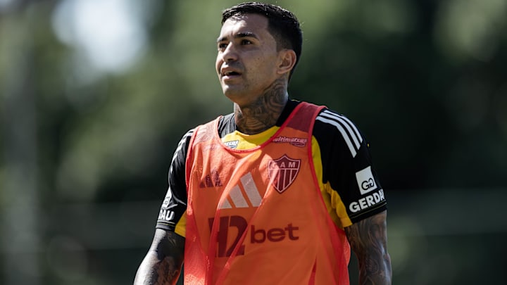 Dudu chegou ao Galo após rescindir com o Cruzeiro