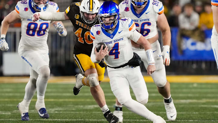 Boise State Broncos quarterback Maddux Madsen.