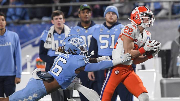 Clemson wide receiver Cole Turner (22) stepped away from the program at the beginning of fall camp. Clemson wide receiver Cole Turner (22) stepped away from the program at the beginning of fall camp.