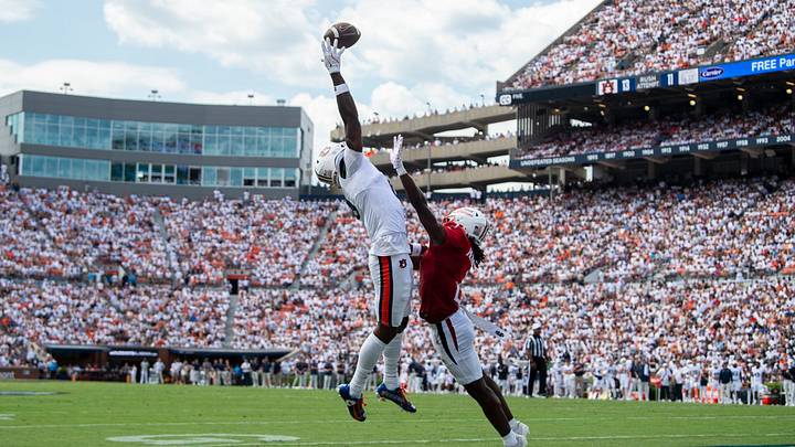 Auburn Tigers wide receiver Cam Coleman Auburn Tigers wide receiver Cam Coleman