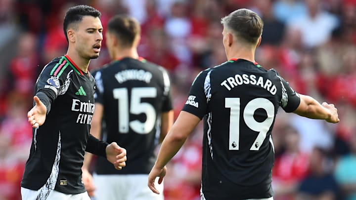 The futures of Trossard and Martinelli at Arsenal remain uncertain 
