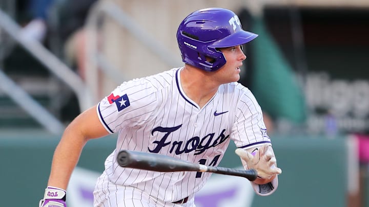 TCU catcher, Karson Bowen against Baylor, 04/25/2025