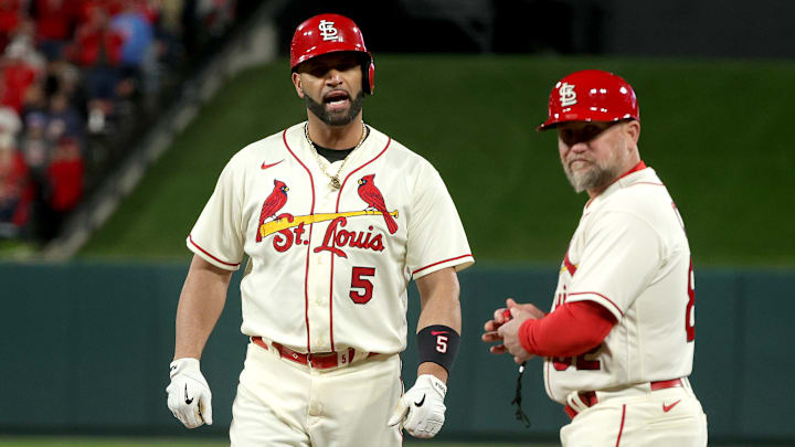 Albert Pujols jugó muchos años con Cardenales y otros tantos con Angelinos