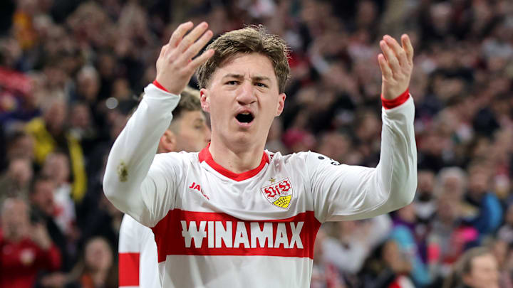 Angelo Stiller vom VfB Stuttgart