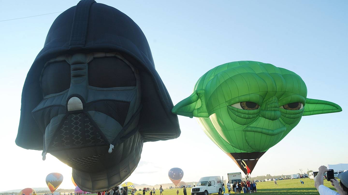 Lewiston-Auburn balloon festival celebrates with Star Wars theme