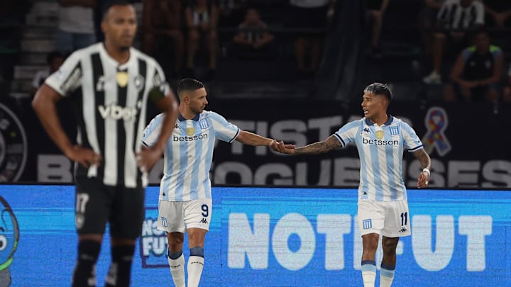 Zaracho abriu o placar no Estádio Nilton Santos Zaracho abriu o placar no Estádio Nilton Santos