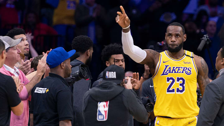 LeBron James también fue felicitado por Kareem Abdul-Jabbar