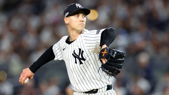 New York Yankees pitcher Luke Weaver
