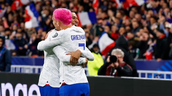 Antoine Griezmann ouvre le score dans ce match. Antoine Griezmann ouvre le score dans ce match.