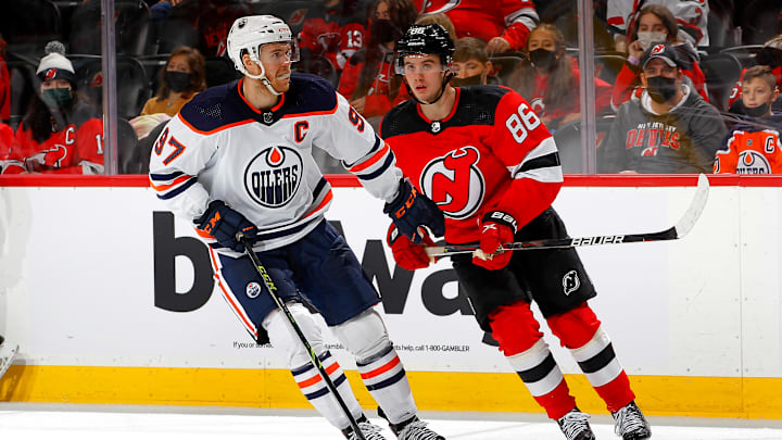 Edmonton Oilers v New Jersey Devils