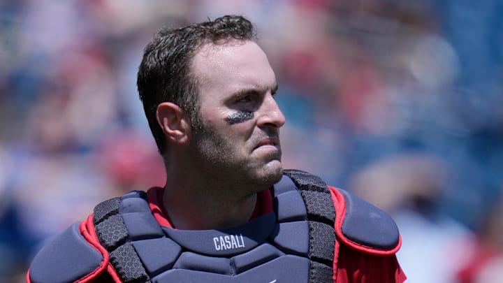 Cincinnati Reds catcher Curt Casali