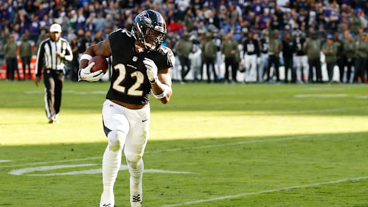 The Baltimore Ravens and running back Derrick Henry are favored on Thursday night.