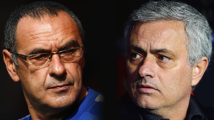 Sarri e Mourinho