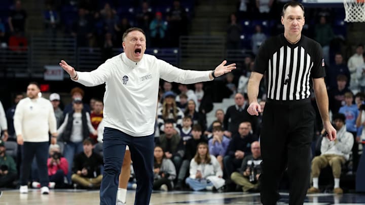 Penn State Nittany Lions head coach Mike Rhoades