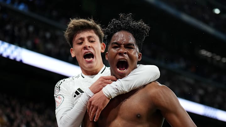 Arda Güler und Endrick beim Torjubel