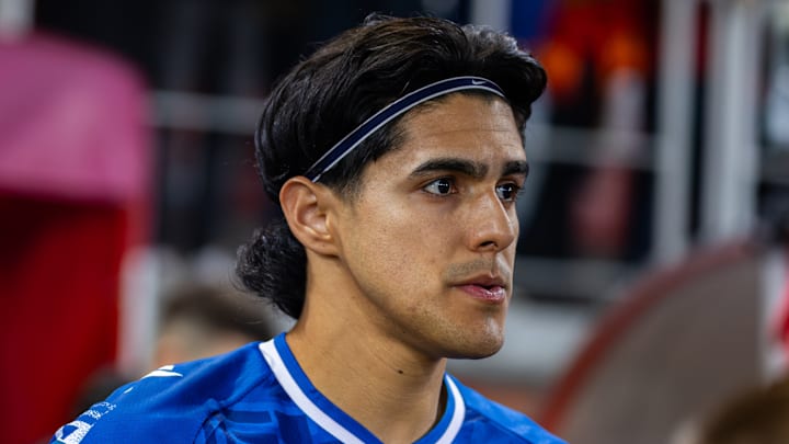 Luis Palma of Lech seen during the Polish PKO BP Ekstraklasa