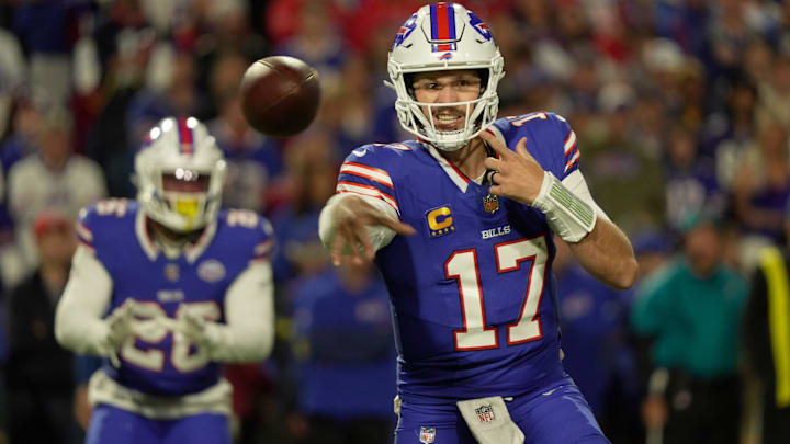Buffalo Bills quarterback Josh Allen.