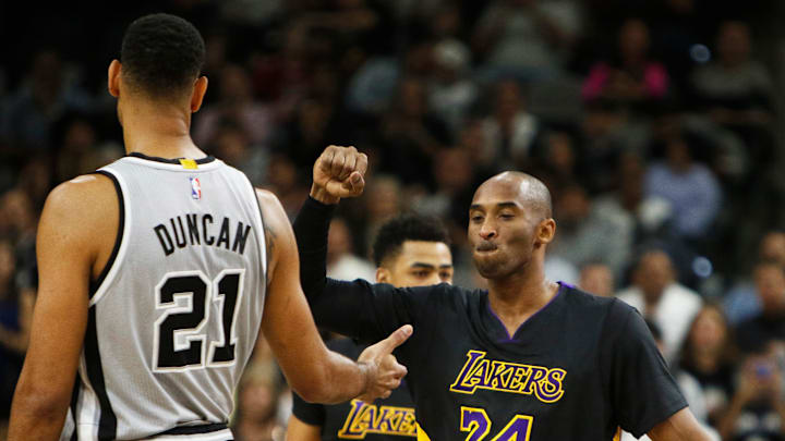 Kobe Bryant, Tim Duncan 