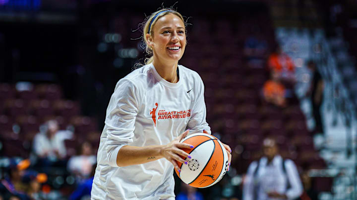 Injured Indiana Fever star Sophie Cunningham ripped Skip Bayless.