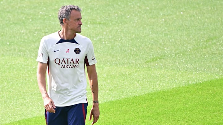 Luis Enrique, entraineur du PSG Luis Enrique, entraineur du PSG