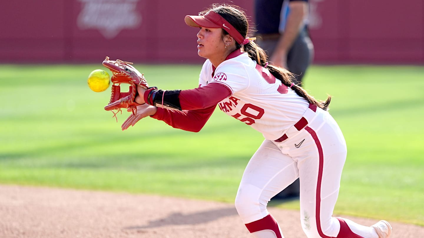 Oklahoma Takes Down Texas in Series Opener Behind Gold Glove Defensive Performance