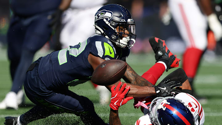 Tre Brown of the Seattle Seahawks