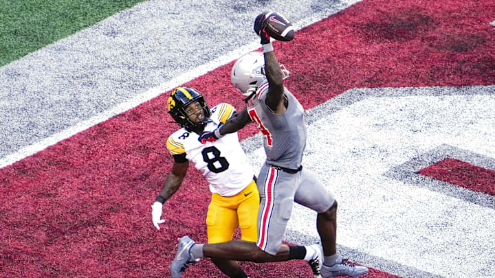 Ohio State Buckeyes freshman wide receiver Jeremiah Smith continues to show how special he is as a pass catcher.