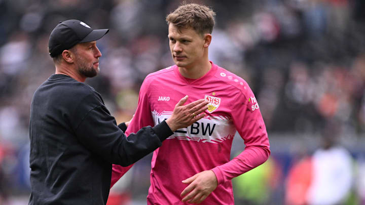 Alexander Nübel mit Sebastian Hoeneß