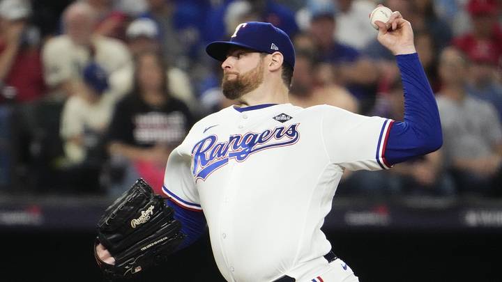 Texas Rangers starting pitcher Jordan Montgomery. Texas Rangers starting pitcher Jordan Montgomery.