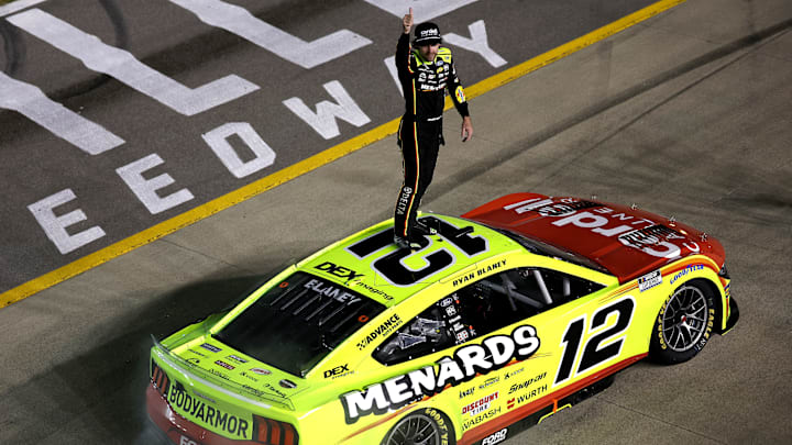 Ryan Blaney, Team Penske, Nashville Superspeedway, NASCAR