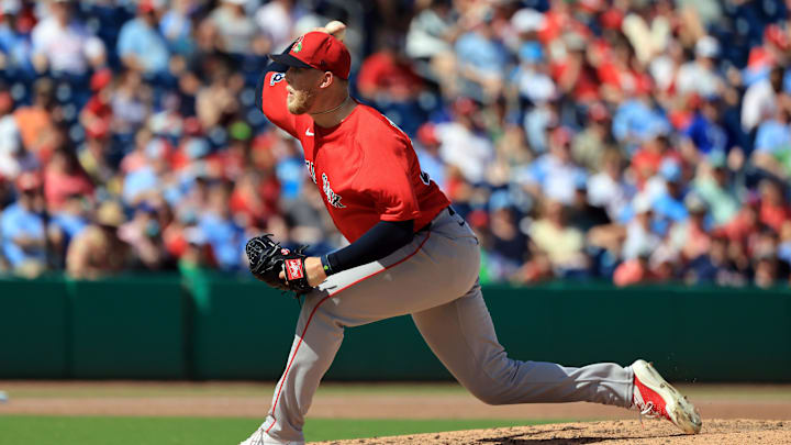 Boston Red Sox pitcher Ryan Watson. Boston Red Sox pitcher Ryan Watson.