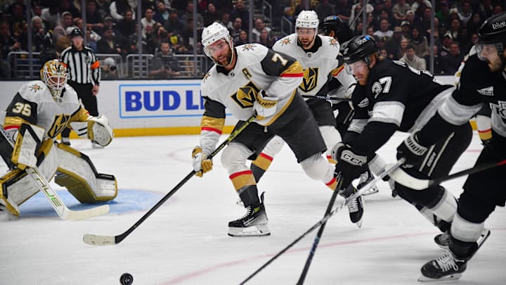 The Golden Knights and Kings will face-off in a Sunday showdown.