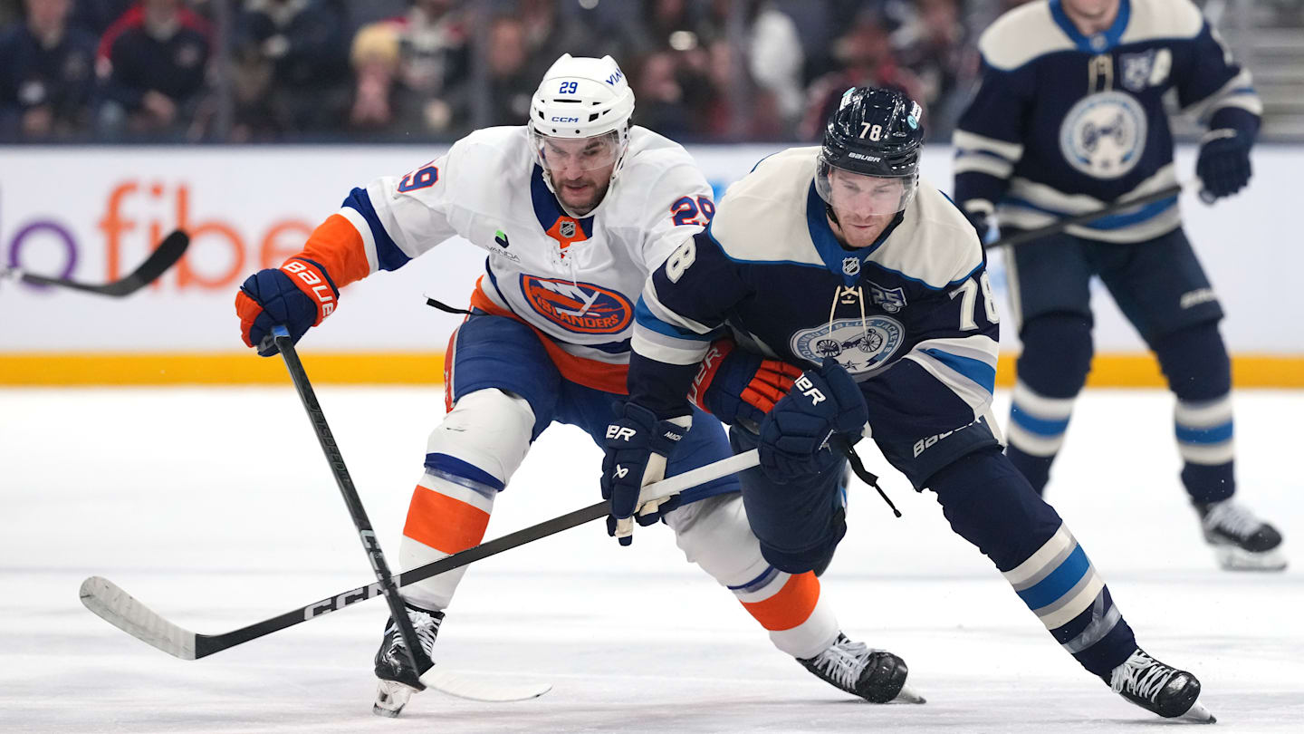 NY Islanders let late lead slip away and leave Columbus empty-handed after 4-2 loss